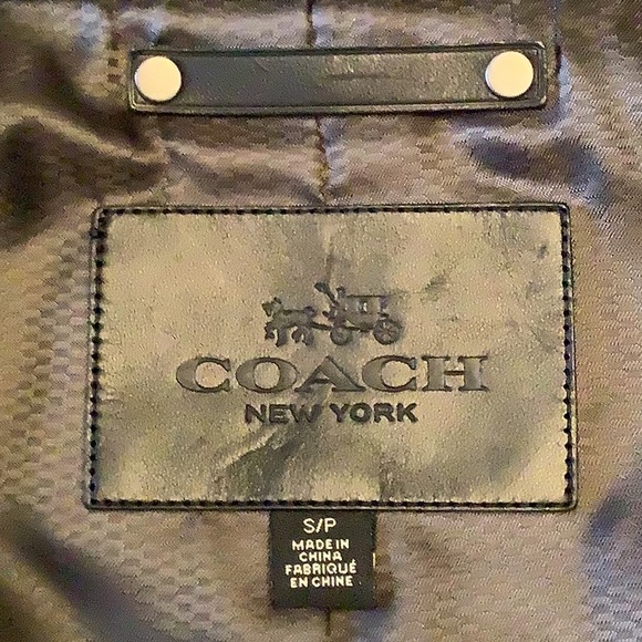 COACH Men’s Utility Jacket Size S Never Worn - Picture 5 of 8